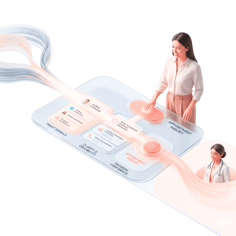 Healthcare Google Ads service for treatment campaigns, patient inquiries, and appointment conversion
