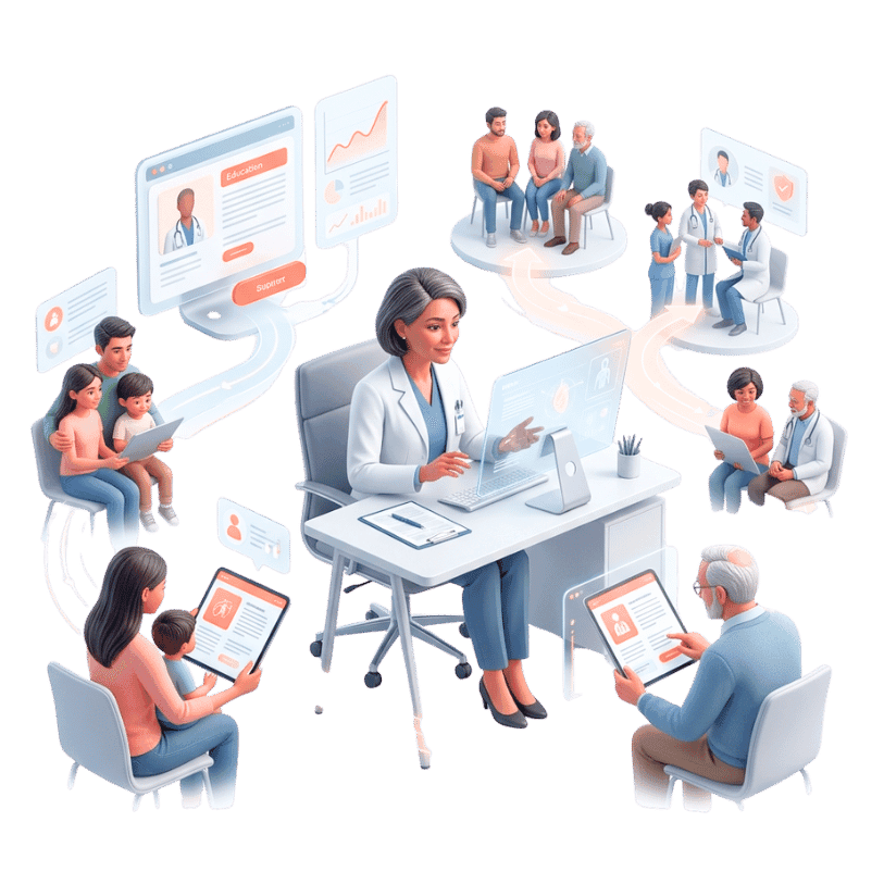 Healthcare social media marketing service for patient education, clinic trust, and medical brand authority