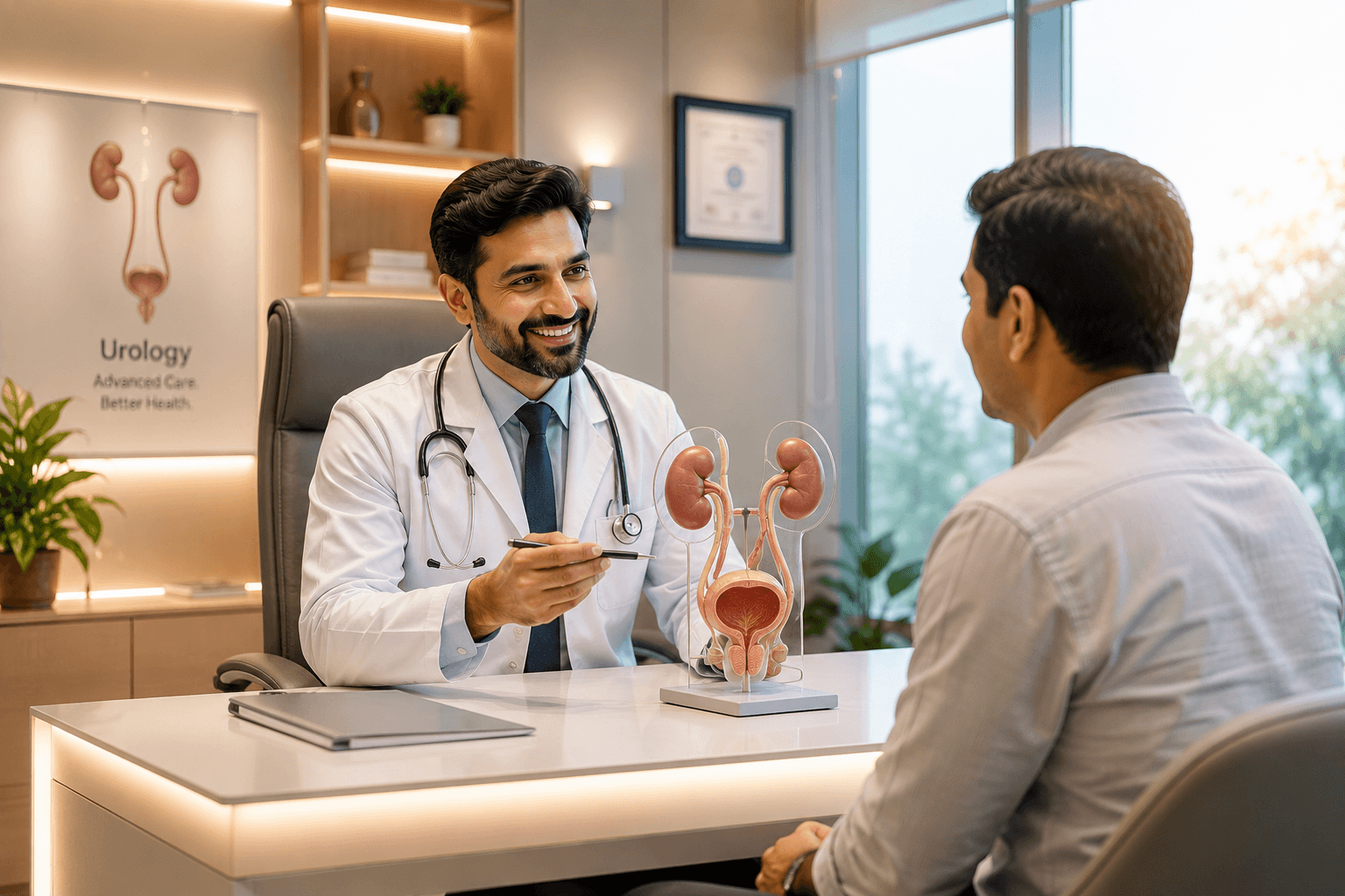 Urology website design and confidential patient acquisition system