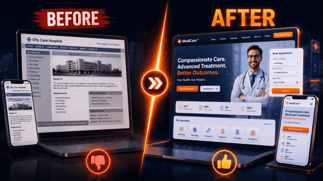 Healthcare Patient Journey from Search to Appointment