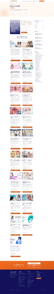 Full-page blog screenshot of North Delhi Uro and Gynae Clinic website